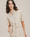 Camisa Cropped Beige,VERDE PASTO